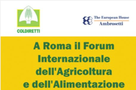 Forum Internazionale dell’Agricoltura e dell’Alimentazione Coldiretti